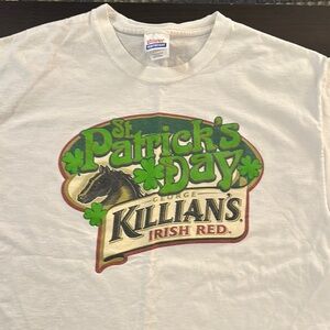 Killian’s St. Patrick's Day Hanes Heavyweight Graphic T-Shirt men’s Lg